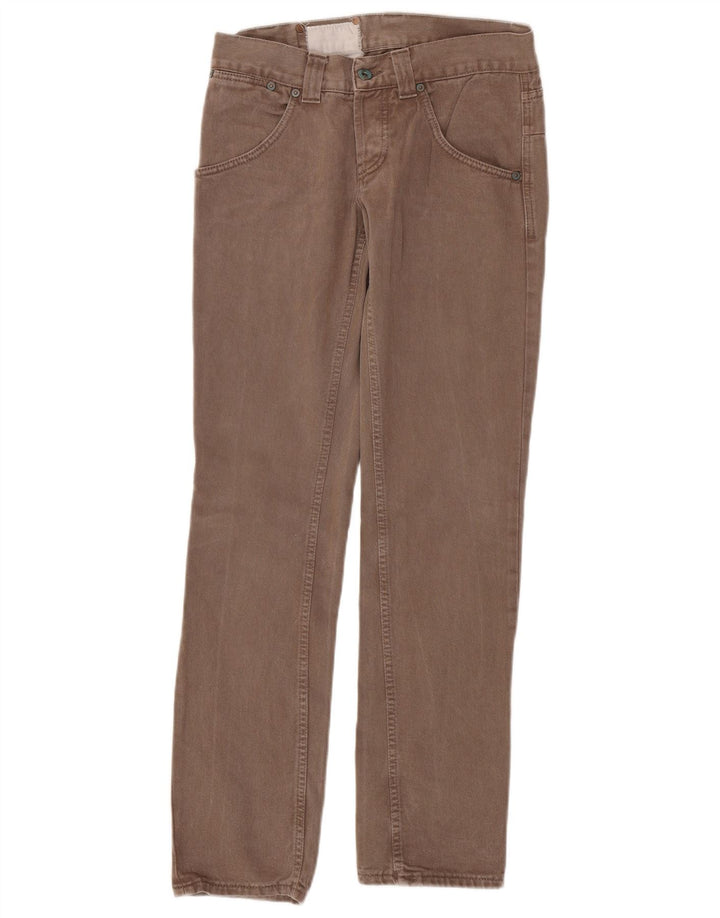 Dondup Damen Straight Jeans W28 L30 Beige