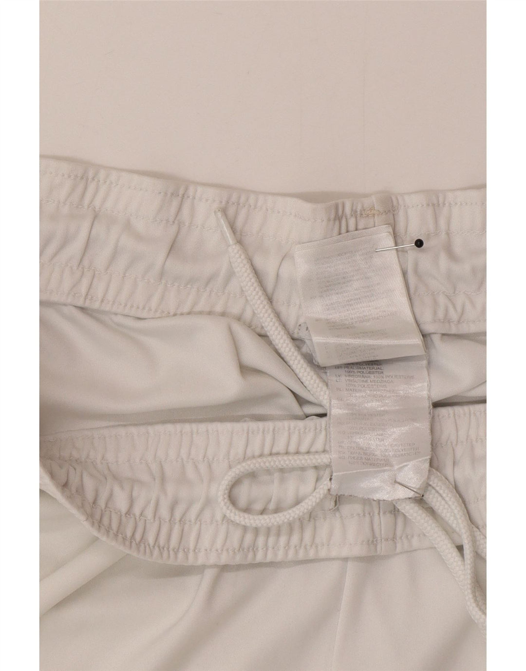 Adidas Herren Climalite Sport Shorts Großes weißes Polyester