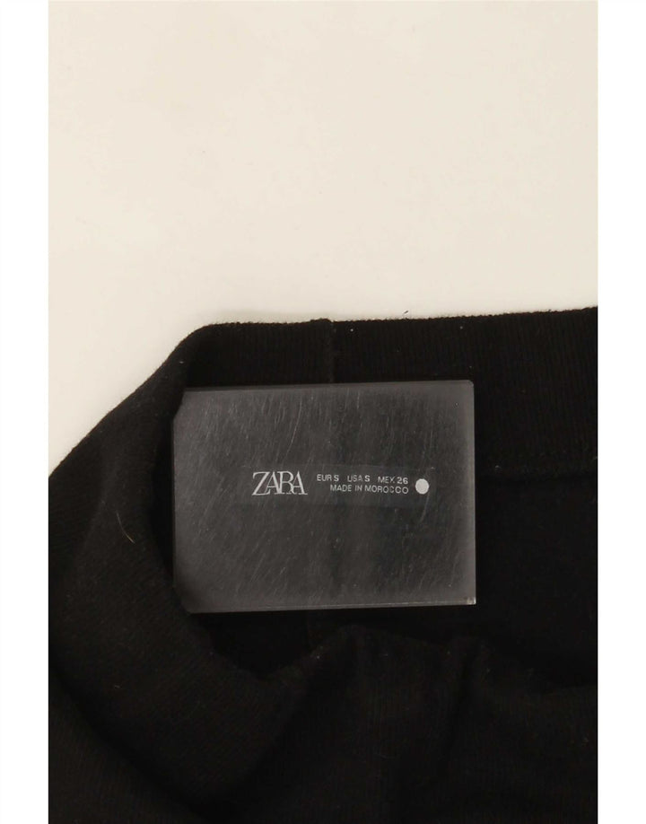 Zara Damen Bleistiftrock Small W26 Schwarz