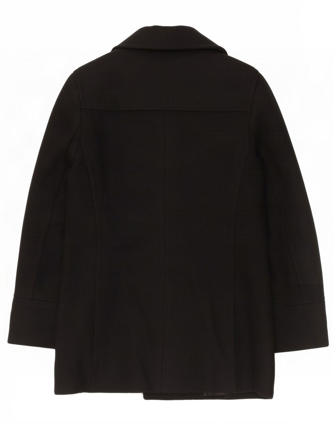 Topshop Damen Blazer Jacke UK 12 Mittelschwarze Wolle