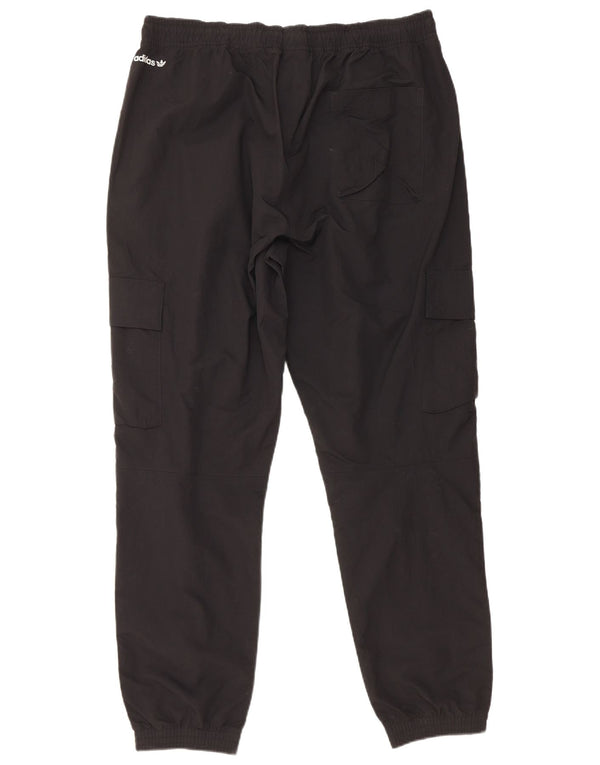 Adidas Herren Cargo-Trainingshose, Jogginghose, XL, Schwarz, Polyester