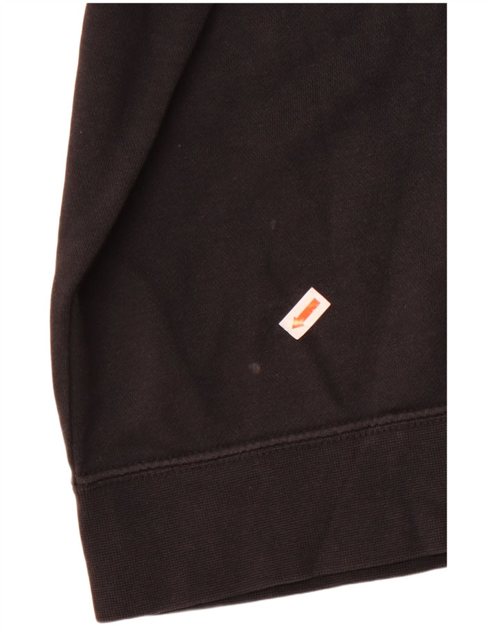 Nike Damen-Sweatshirt in Übergröße, Größe S, Schwarz, Baumwolle, UK 10