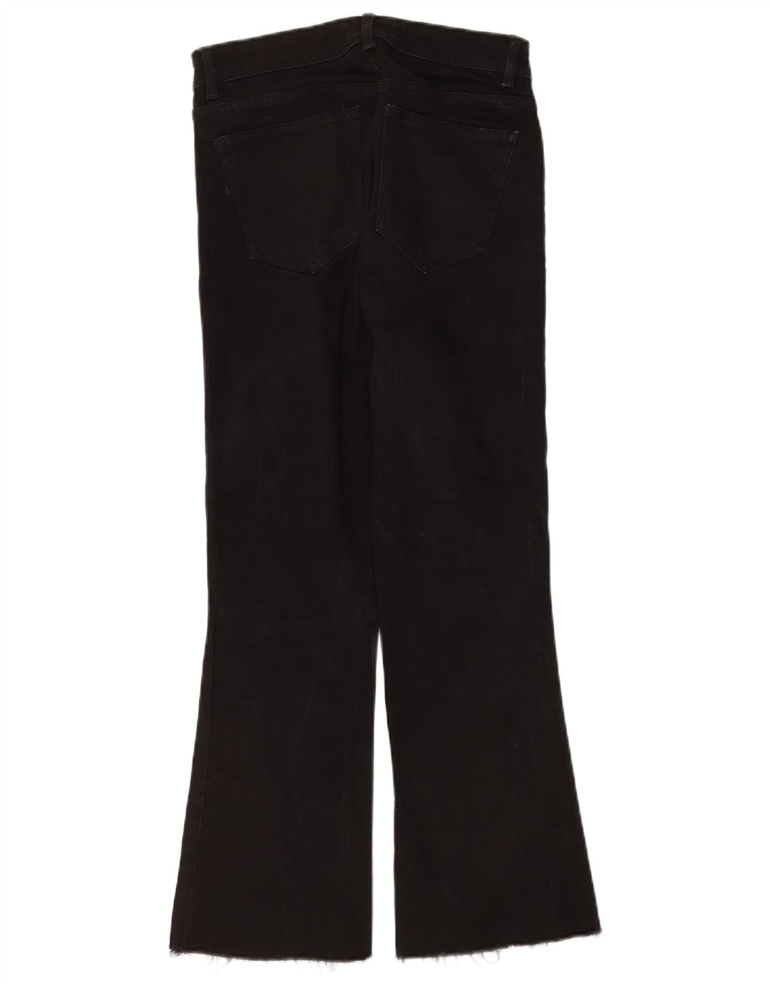 Zara Damen Schlagjeans EU 38 Small W28 L26 Schwarze Baumwolle