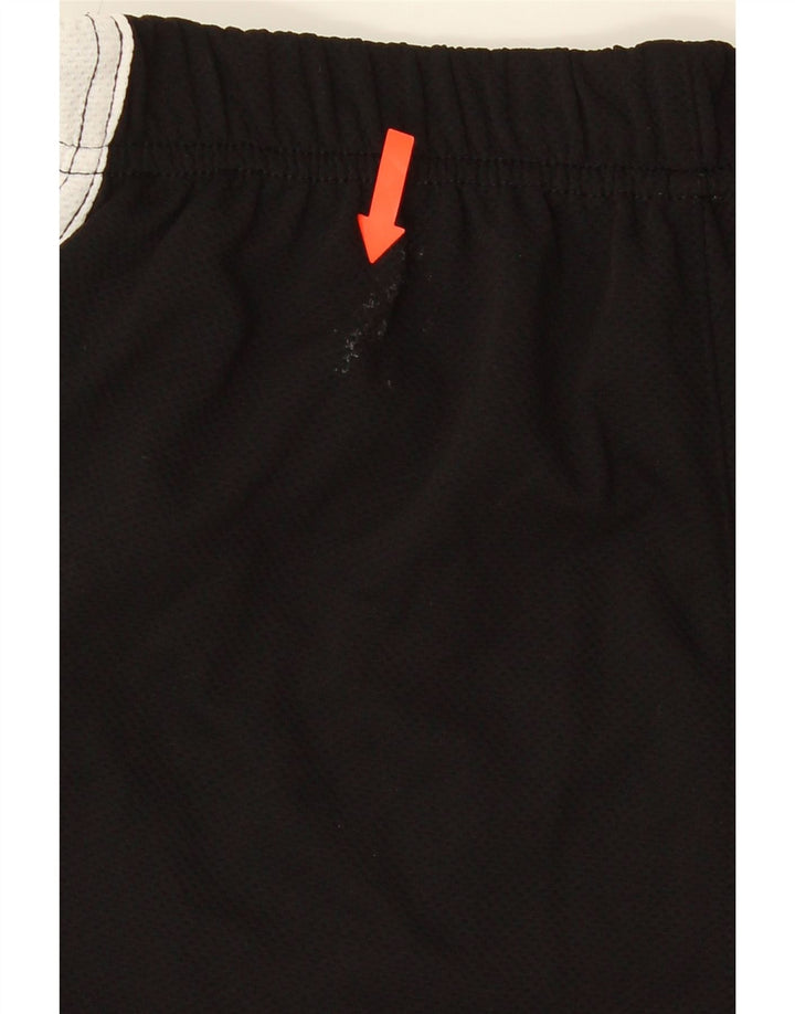 Asics Damen Sportshorts UK 10 Small Schwarz Colourblock Polyester
