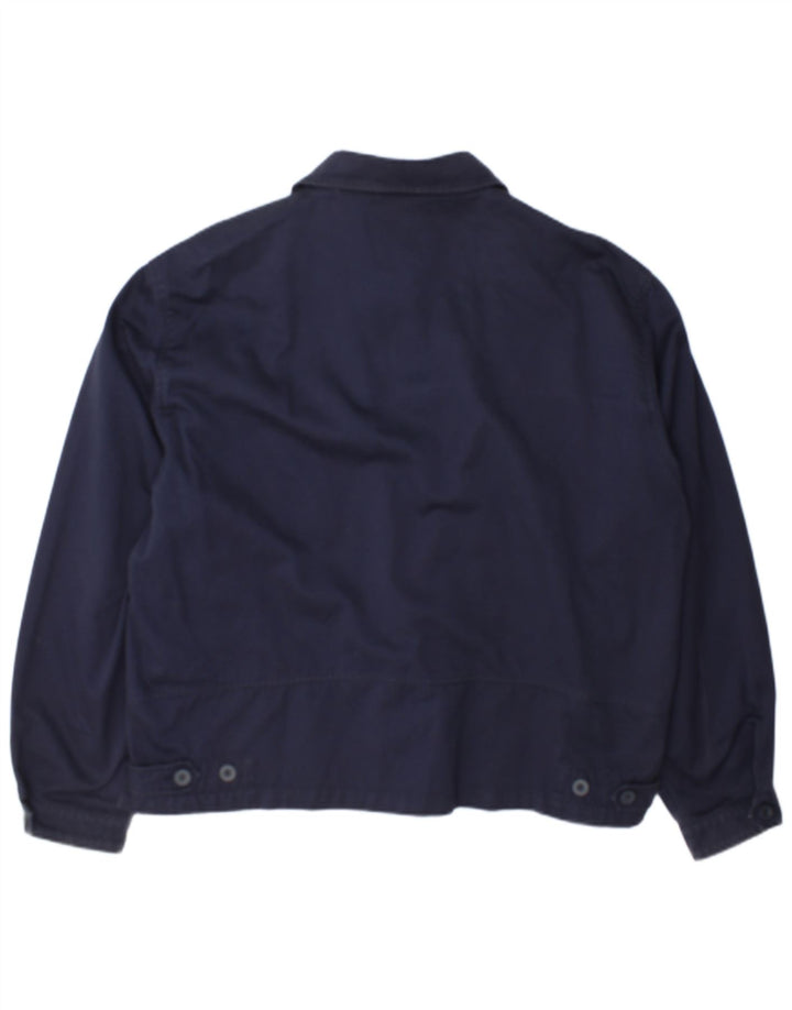 Rifle Herren Bomberjacke UK 42 2XL Marineblau Baumwolle
