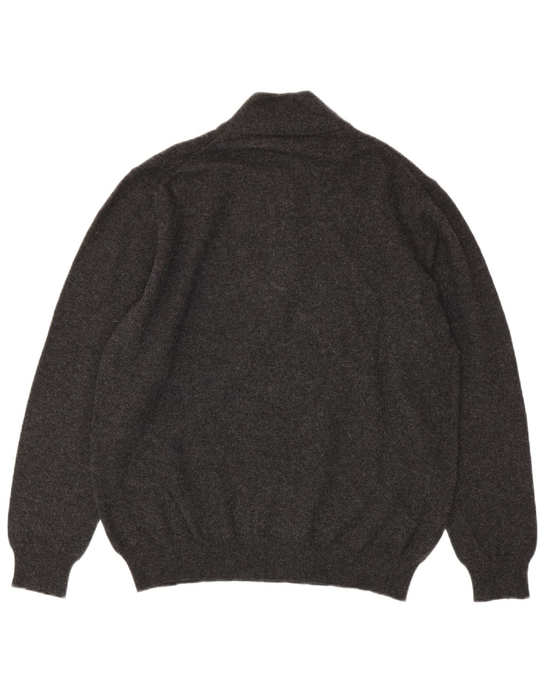 Harmont & Blaine Herren-Pullover mit Reißverschluss am Hals, 3XL, graue Wolle