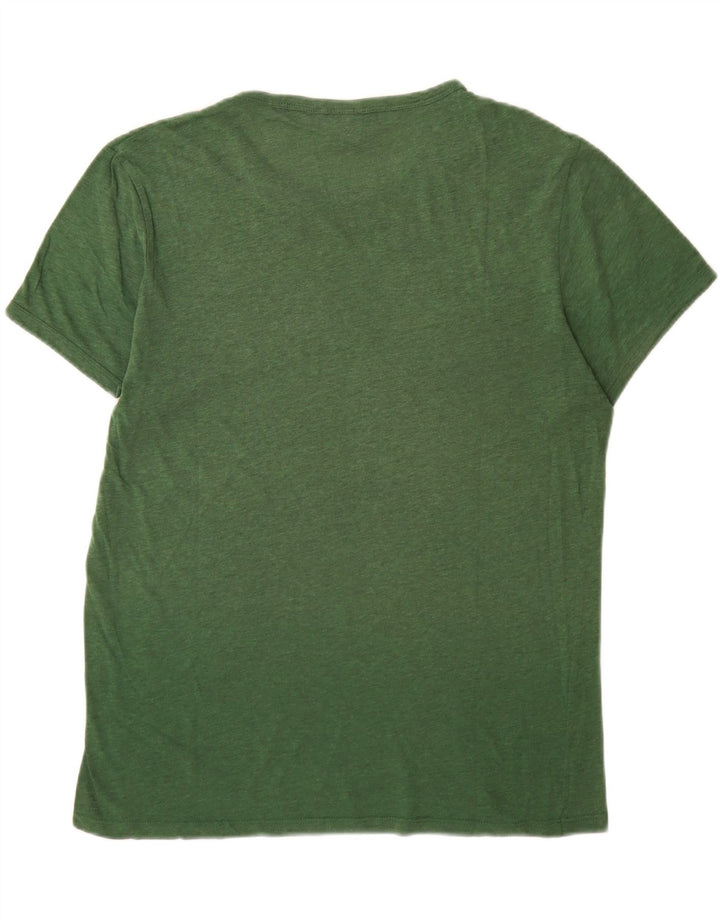 G-Star Herren T-Shirt Top Large Grün Baumwolle