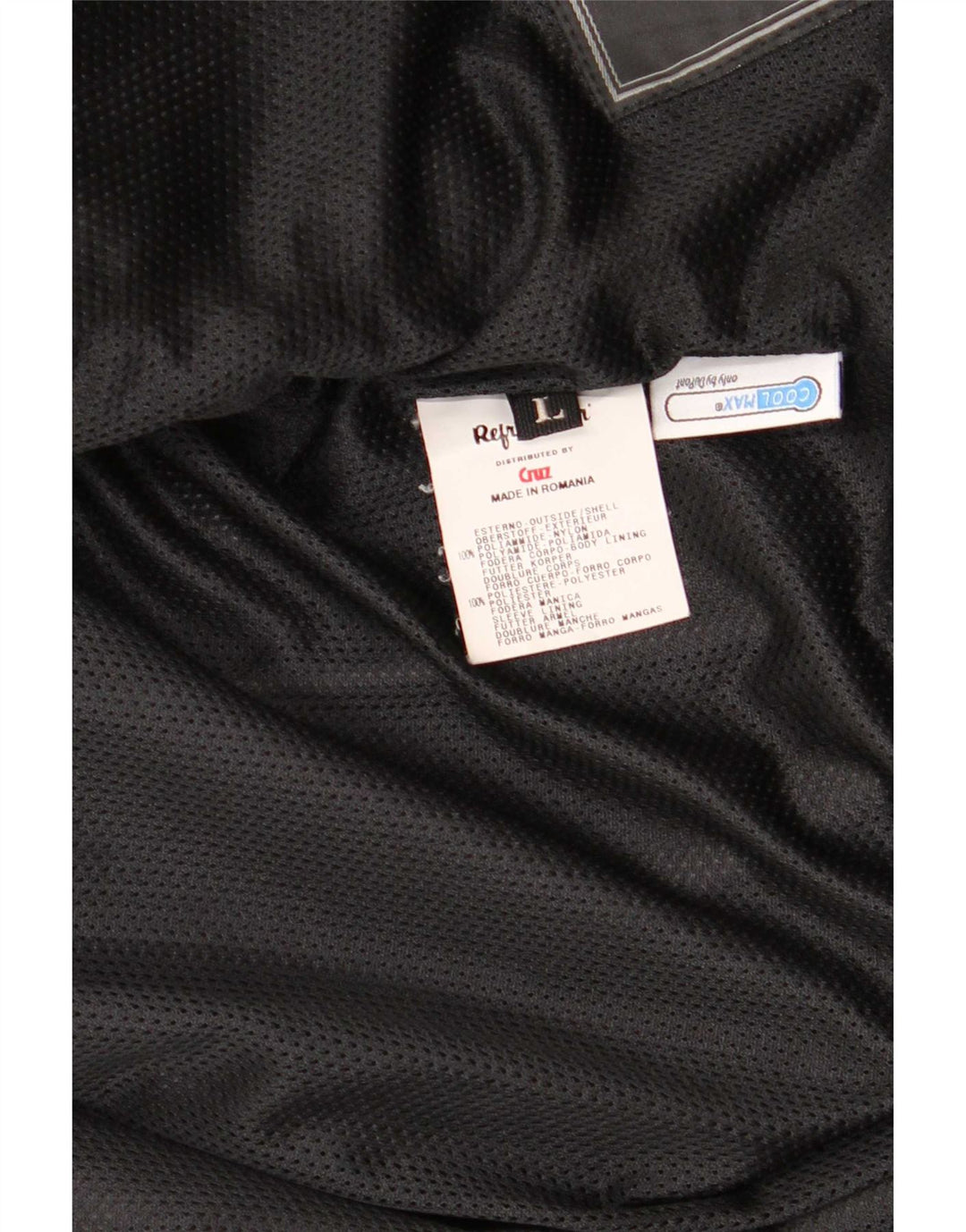 Refrigiwear Herren Bomberjacke UK 40 Large Grau Colourblock Polyamid