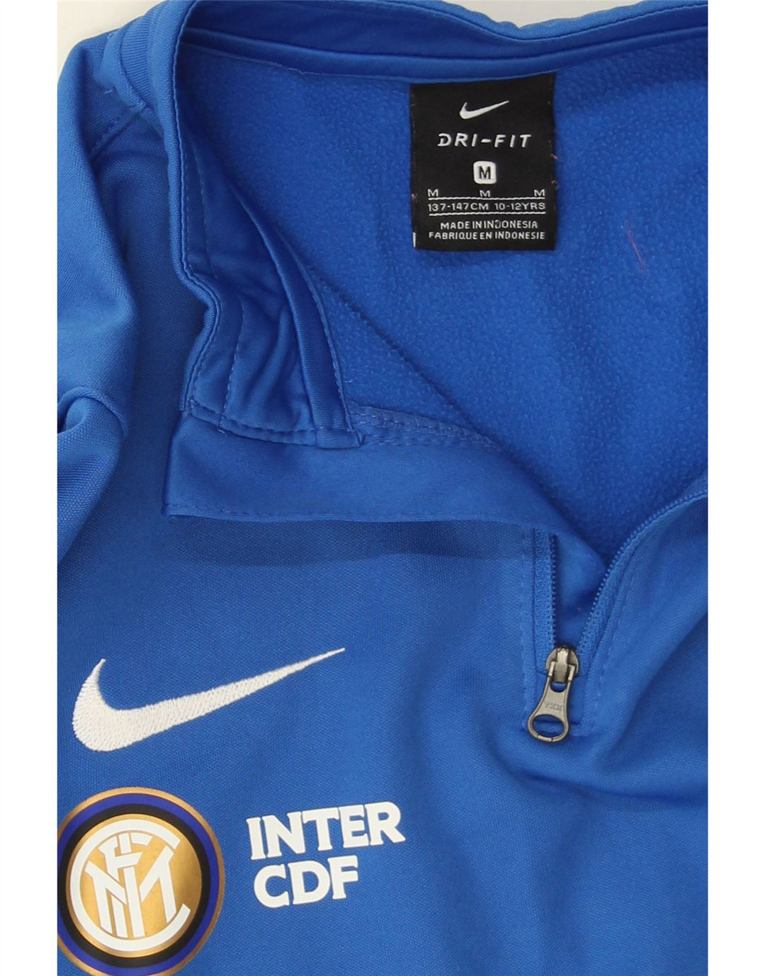 Nike Inter Mailand Grafik-Sweatshirt für Jungen, 10–11 Jahre, Mittelblau