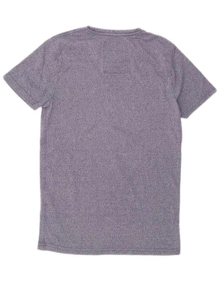 Superdry Herren Grafik-T-Shirt-Oberteil, Größe S, Blau, Baumwolle