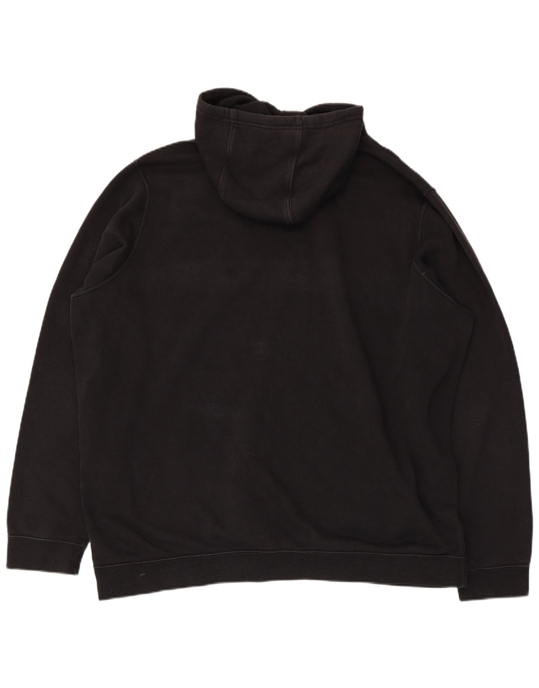 NIKE Herren Kapuzenpullover 2XL Schwarz Baumwolle