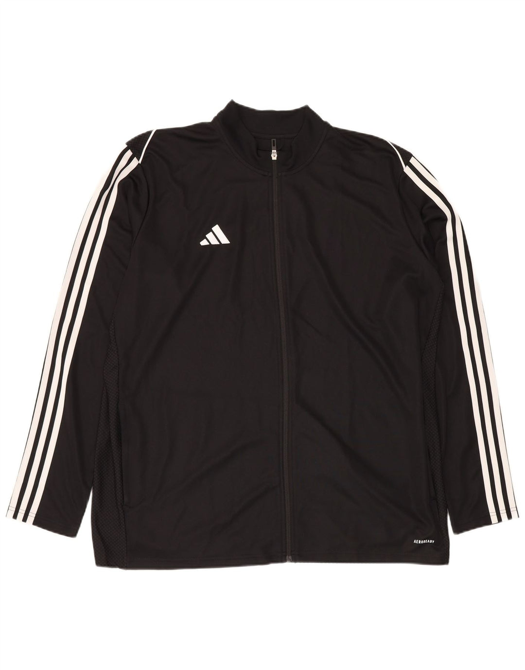 ADIDAS Herren Aeroready Slim Fit Trainingsanzug Top Jacke 2XL Schwarz Polyester