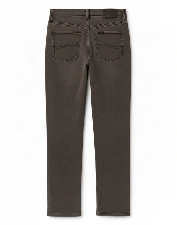 Lee Slim Jeans für Jungen, 13–14 Jahre, W26 L27, graue Baumwolle