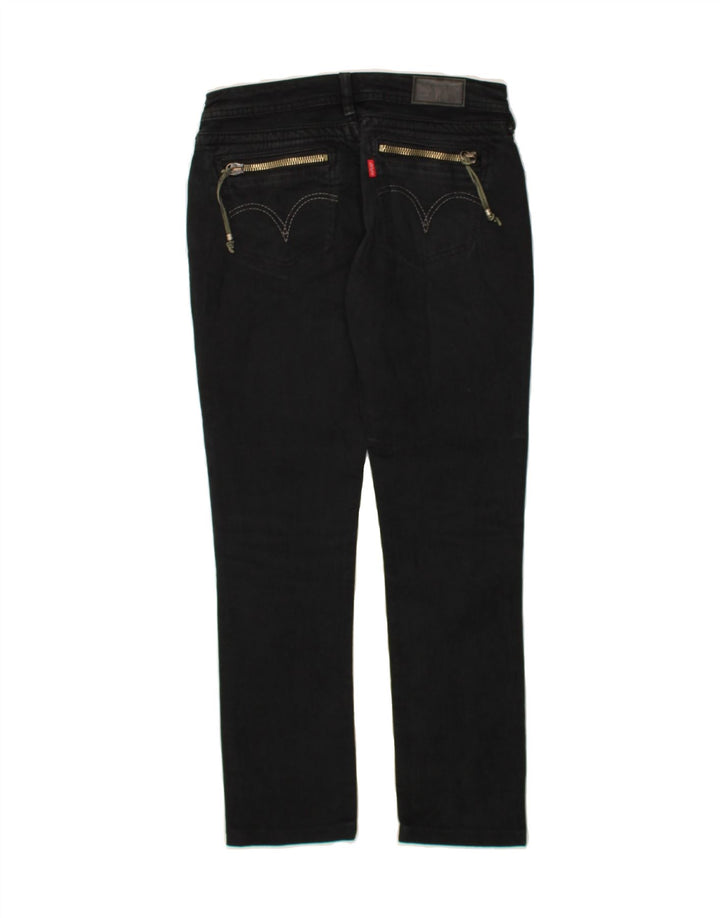 LEVI'S Womens Slim Jeans W31 L28 Black Cotton Vintage Levi's and Second-Hand Levi's from Messina Hembry 