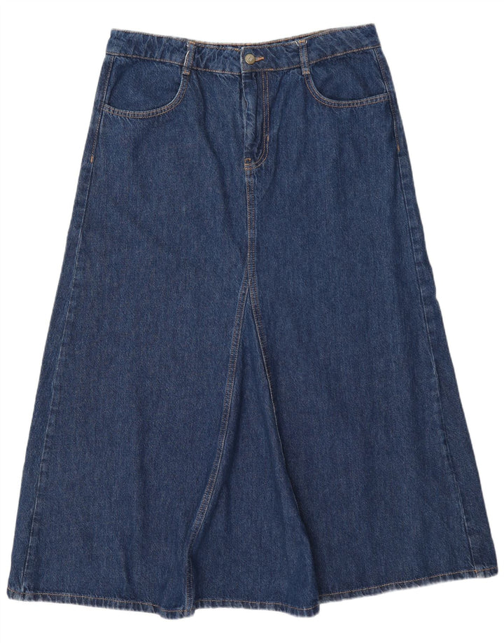 Zara Damen Jeansrock Large W30 Blau