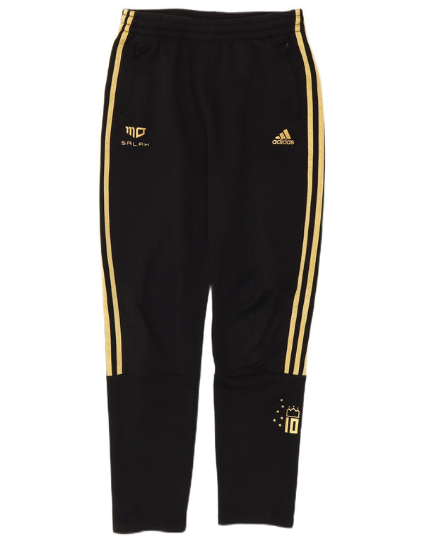 Adidas Jungen Aeroready Trainingshose 13–14 Jahre, schwarzes Polyester