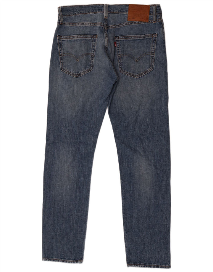 Levi's Herren 502 Tapered Jeans W32 L32 Blaue Baumwolle