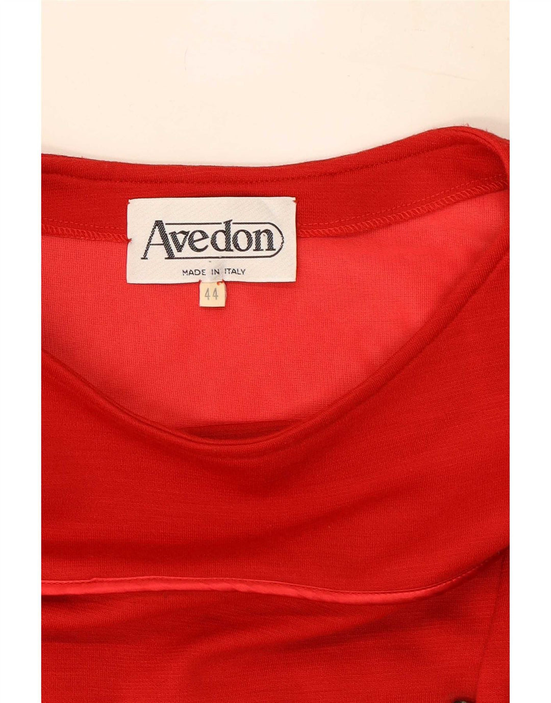 Avedon Damen Langarm-Etuikleid IT 44 Mittelrote Wolle