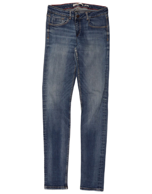Zara Damen Skinny Jeans EU 38 Small W28 L31 Blau