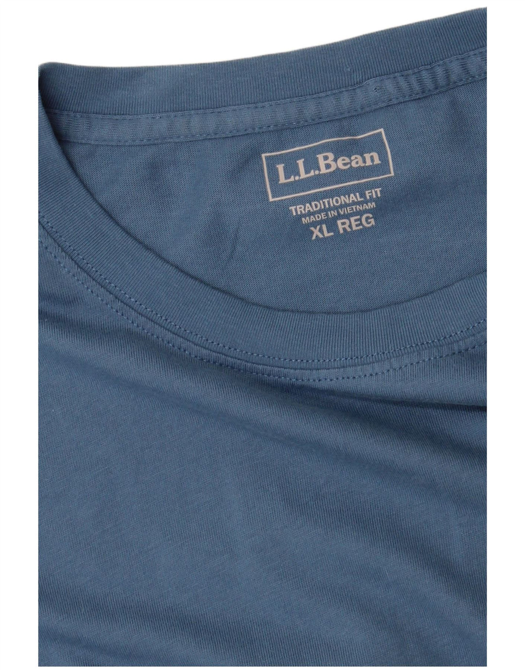 L.L.BEAN Herren-Oberteil mit traditioneller Passform, langärmelig, XL, Blau