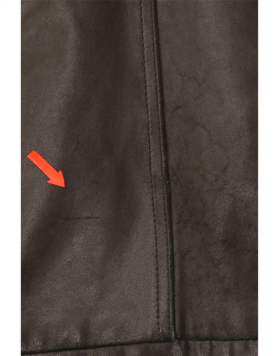 Itallo Herren Lederjacke UK 40 Large Schwarz