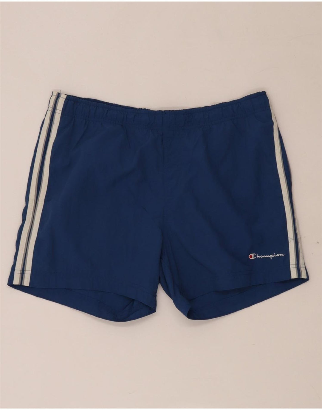CHAMPION Herren-Badeshorts, groß, blau, Polyamid