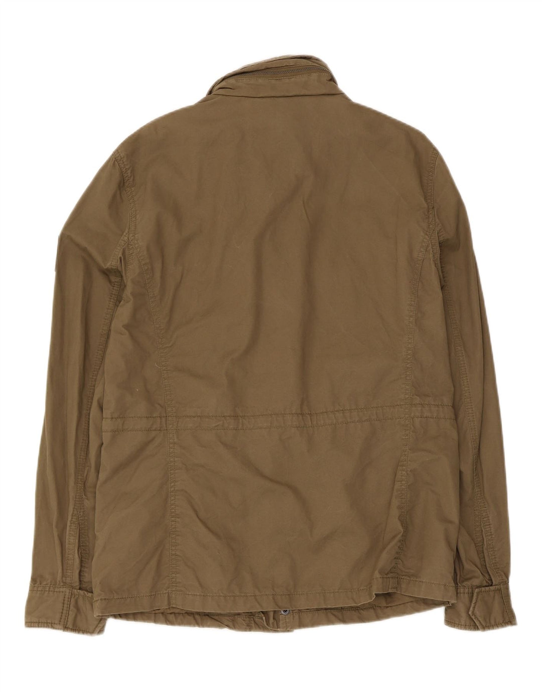 Superdry Herren Militärjacke UK 40 Large Khaki Baumwolle