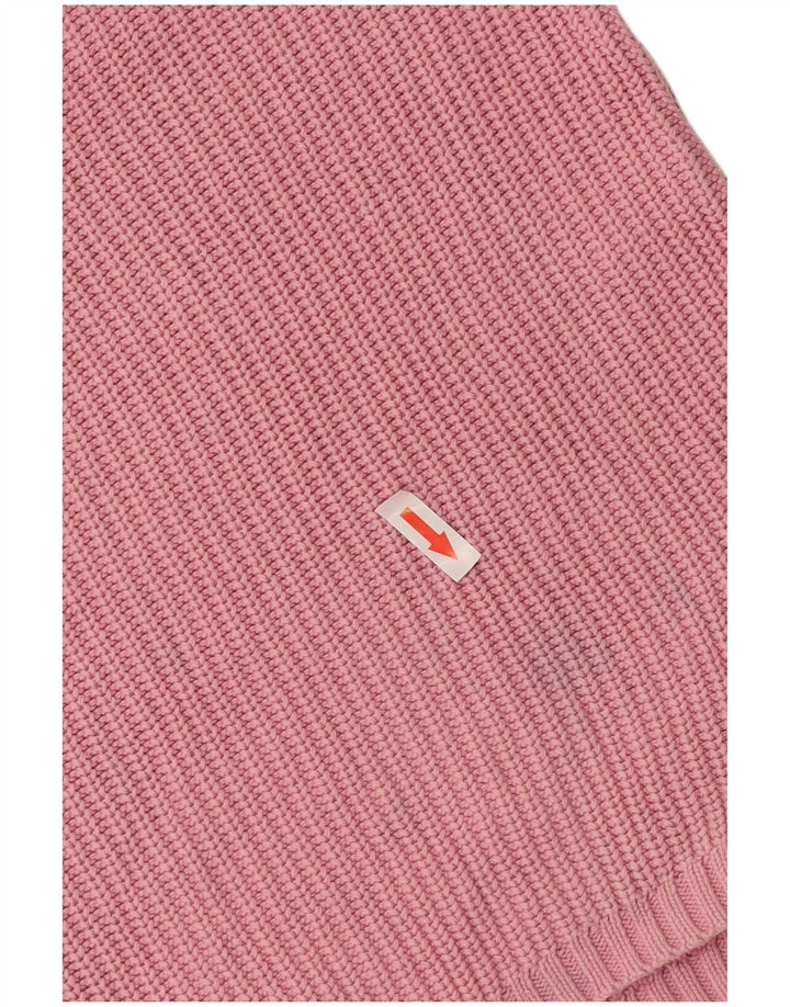 Marks & Spencer Damen-Pullover in Übergröße mit U-Boot-Ausschnitt, Gr. 10, Größe S, Rosa