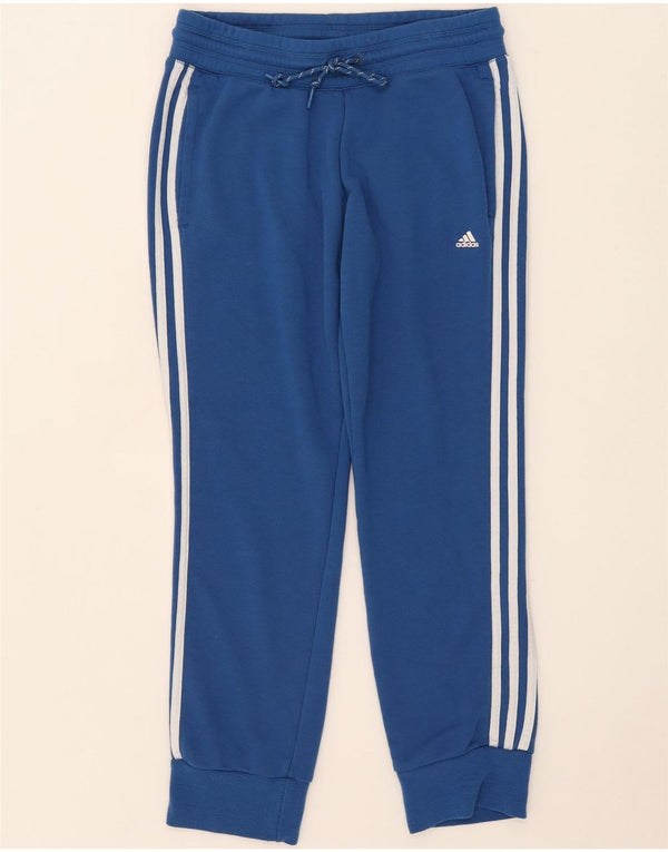 Adidas Damen Climalite Trainingshose Jogger UK 12/14 Mittelblau