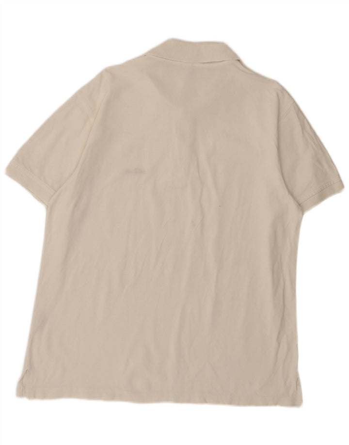 Levi's Herren-Poloshirt, groß, weiße Baumwolle