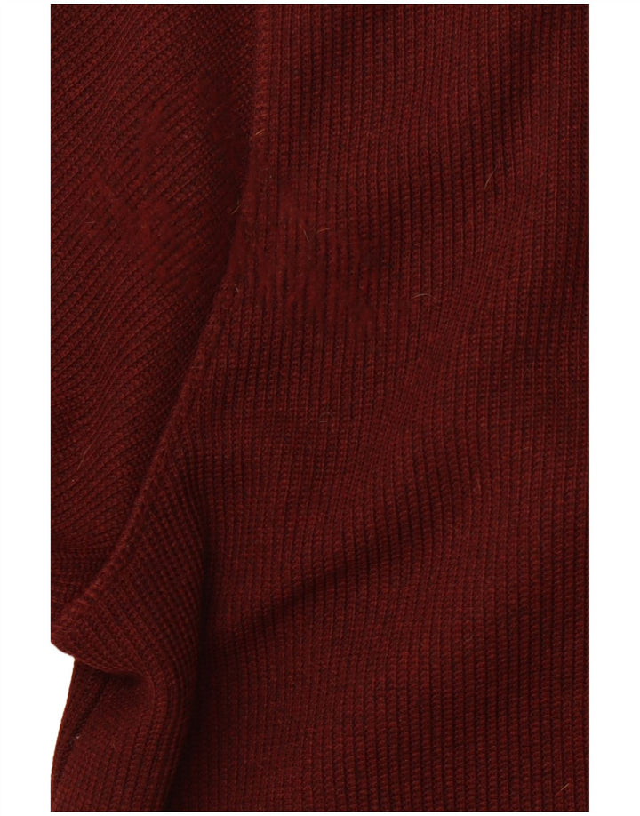 WEIRD FISH Herren-Kapuzenpullover mit Reißverschluss, 3XL, kastanienbraunes Polyester