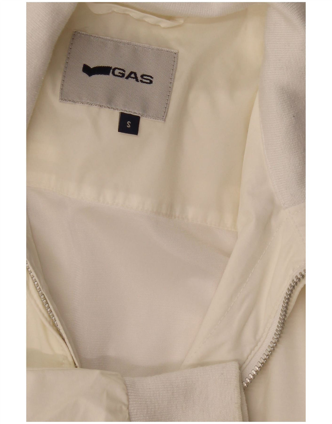 GAS Herren Bomberjacke UK 36 Small Off White
