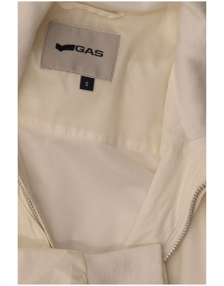 GAS Herren Bomberjacke UK 36 Small Off White