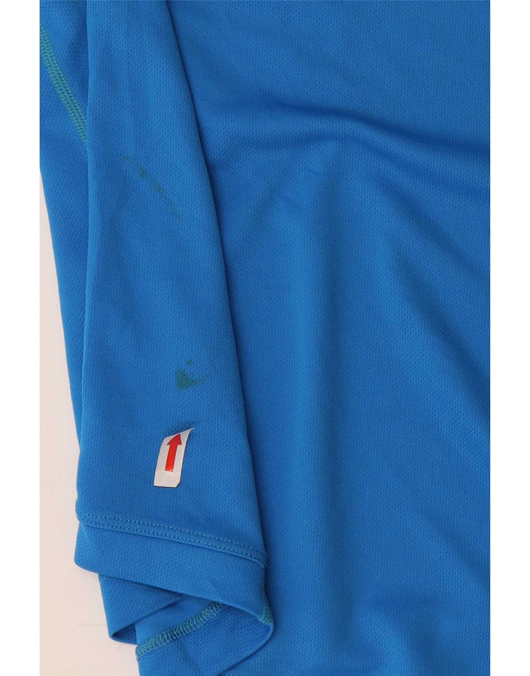 Nike Herren Dri Fit T-Shirt Top Mittelblaues Polyester