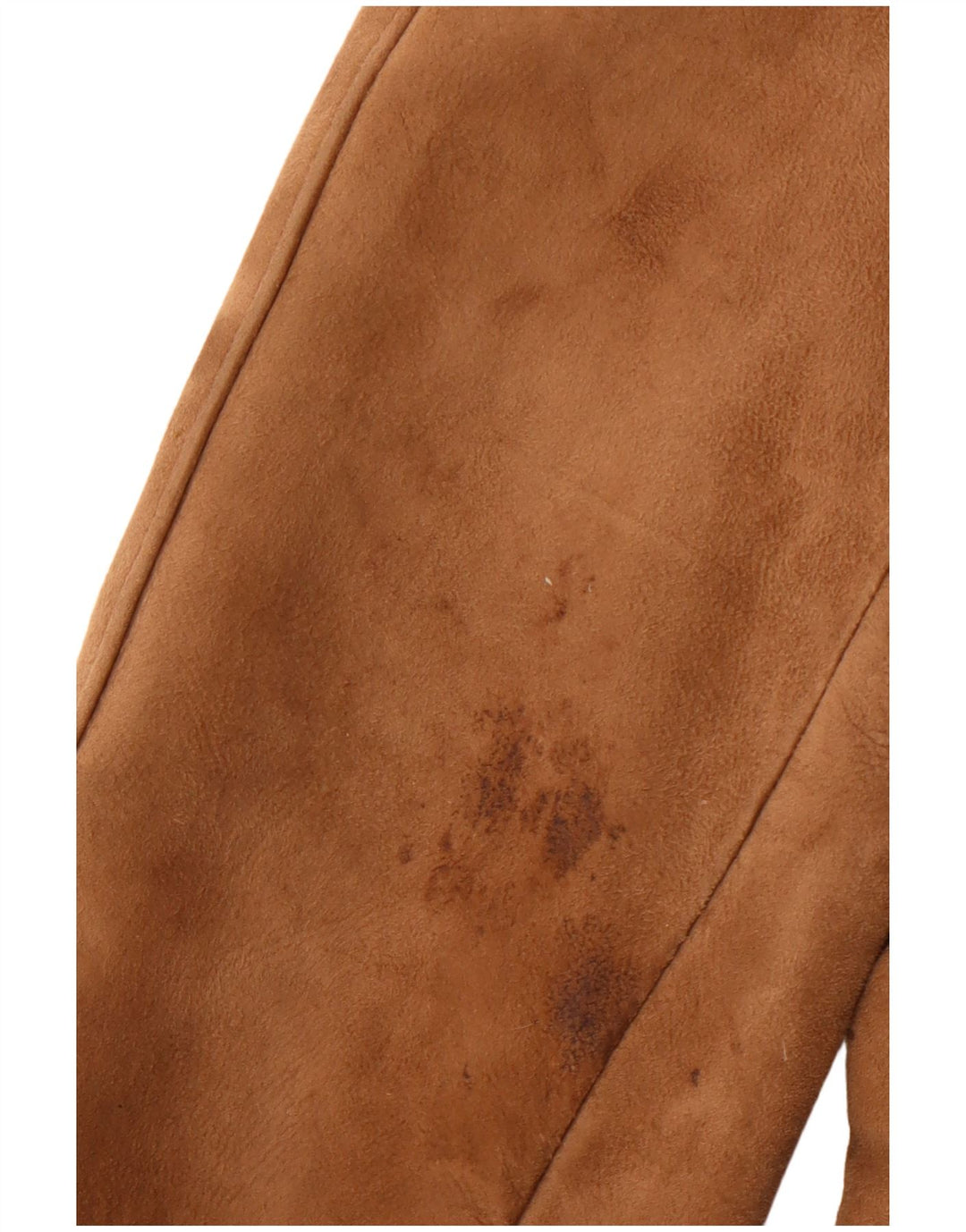 HEA TONA Damen Lammfellmantel UK 14 Mittelbraunes Acryl