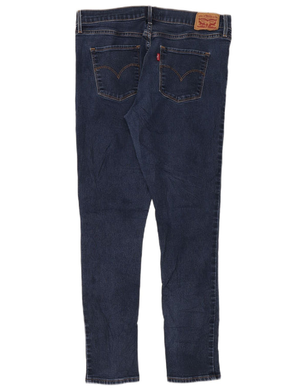 Levi's Damen 311 Shaping Skinny Jeans W31 L30 Marineblaue Baumwolle