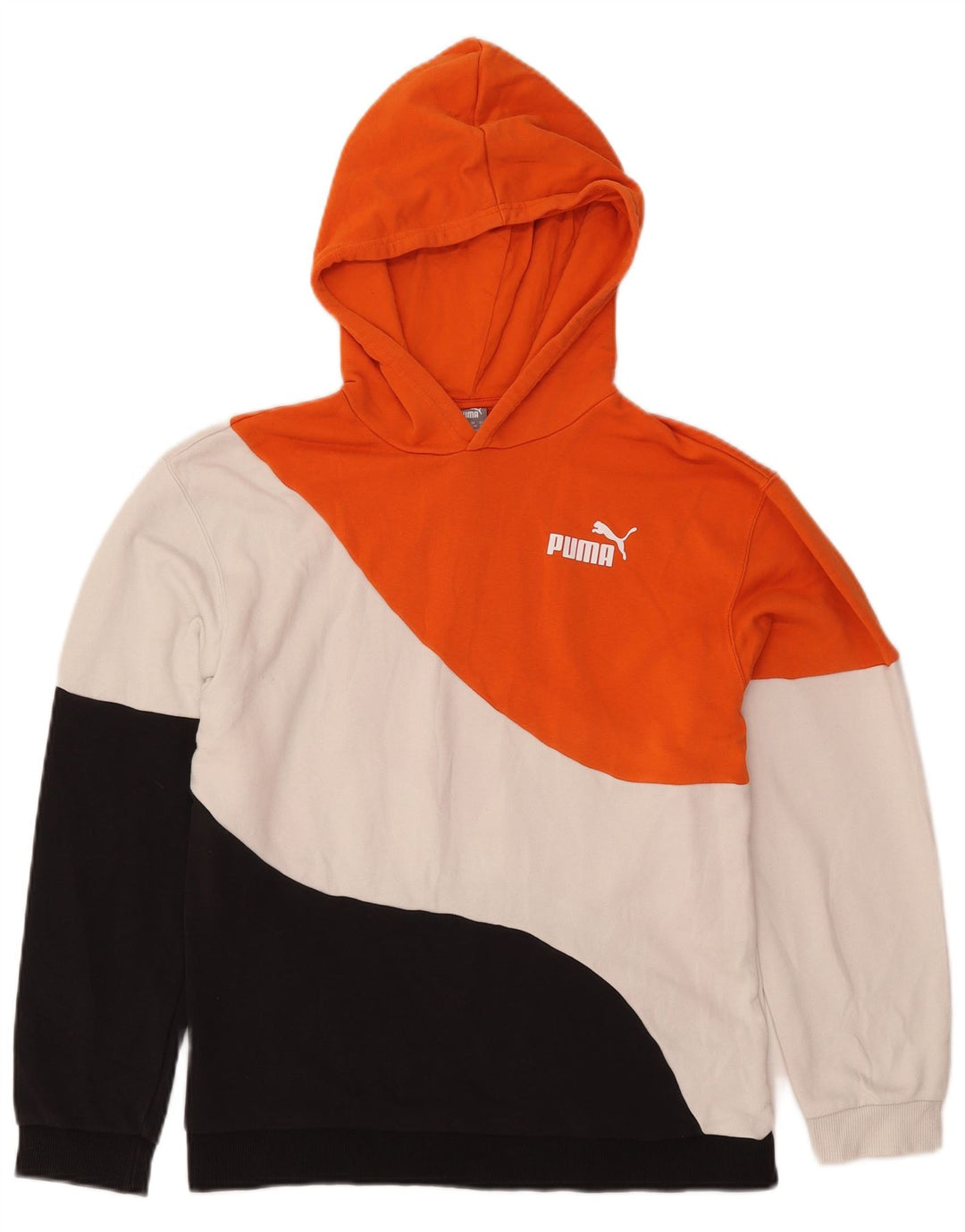 Puma Kapuzenpullover für Jungen, 15–16 Jahre, mehrfarbig, Colourblock-Baumwolle
