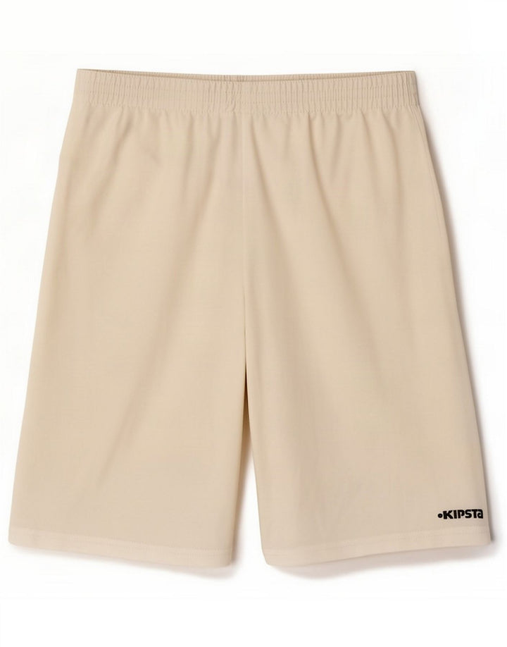 KIPSTA Herren-Sportshorts, mittelweißes Polyester