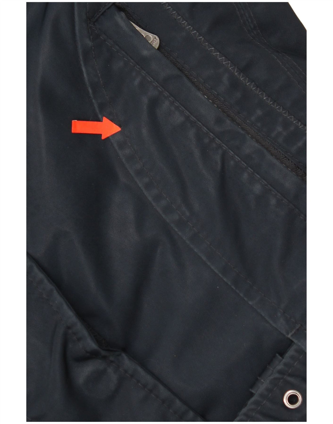 PEUTEREY Damen Wattierte Jacke IT 46 Large Marineblau Polyester