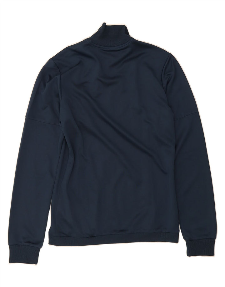 DIADORA Mens Graphic Tracksuit Top Jacket Small Navy Blue Colourblock Vintage Diadora and Second-Hand Diadora from Messina Hembry 