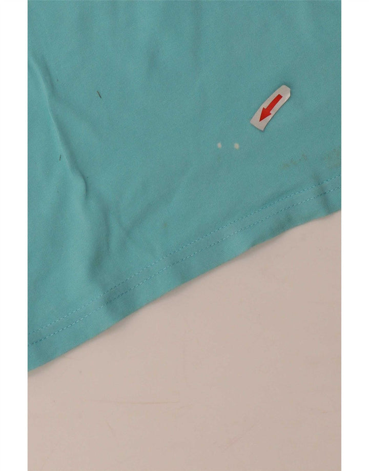 Kappa Jungen T-Shirt mit Grafik, 8–9 Jahre, Mittelblau