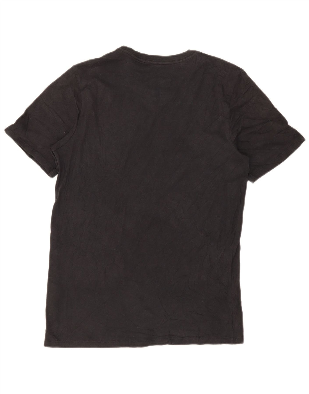 NIKE Herren Athletic Cut T-Shirt Top Small Schwarz Baumwolle