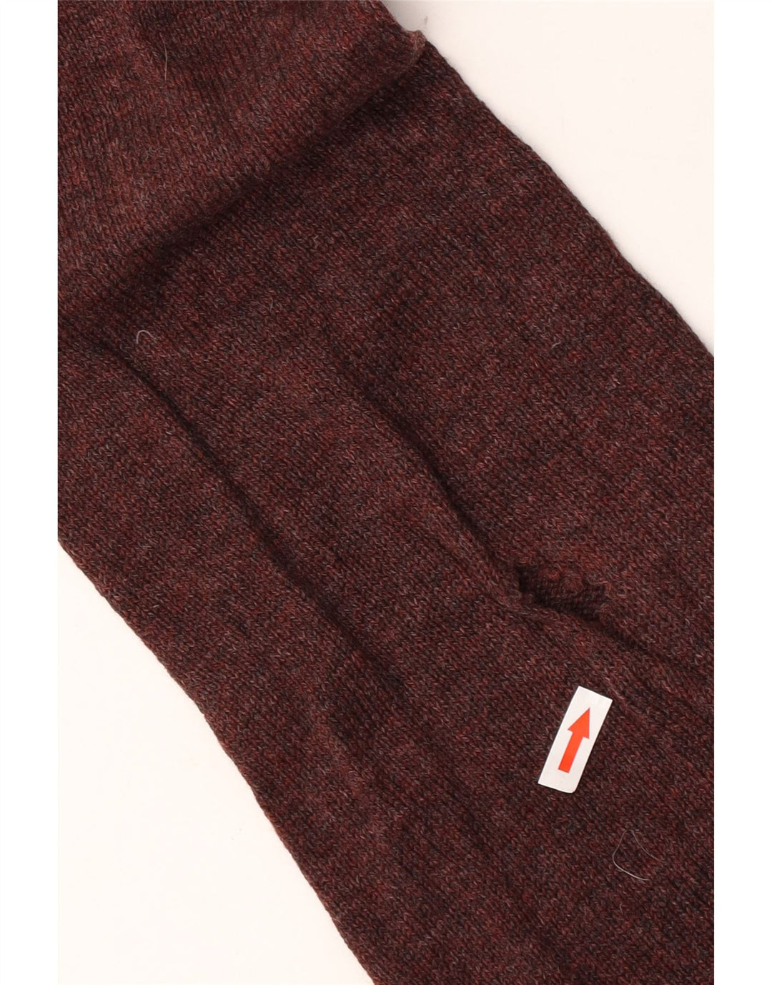 Marks & Spencer Herren-Pullover mit Reißverschluss am Hals, XL, kastanienbraun gefleckte Lammwolle