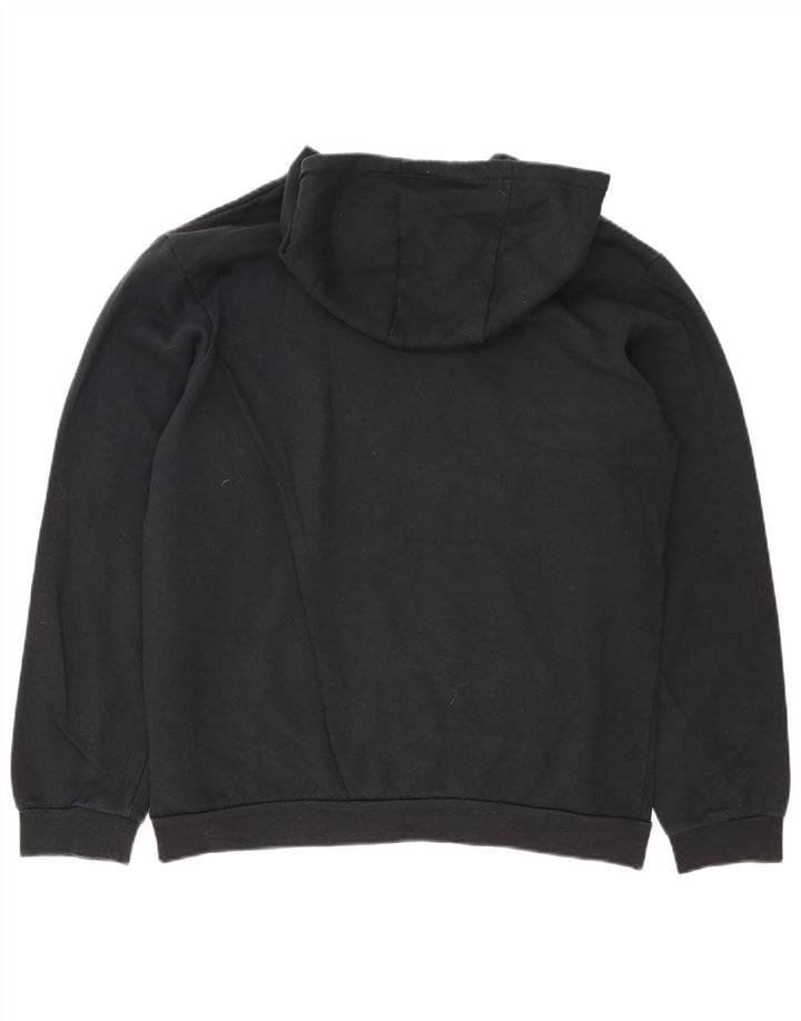 Adidas Herren Kapuzenpullover Mittelschwarz Baumwolle