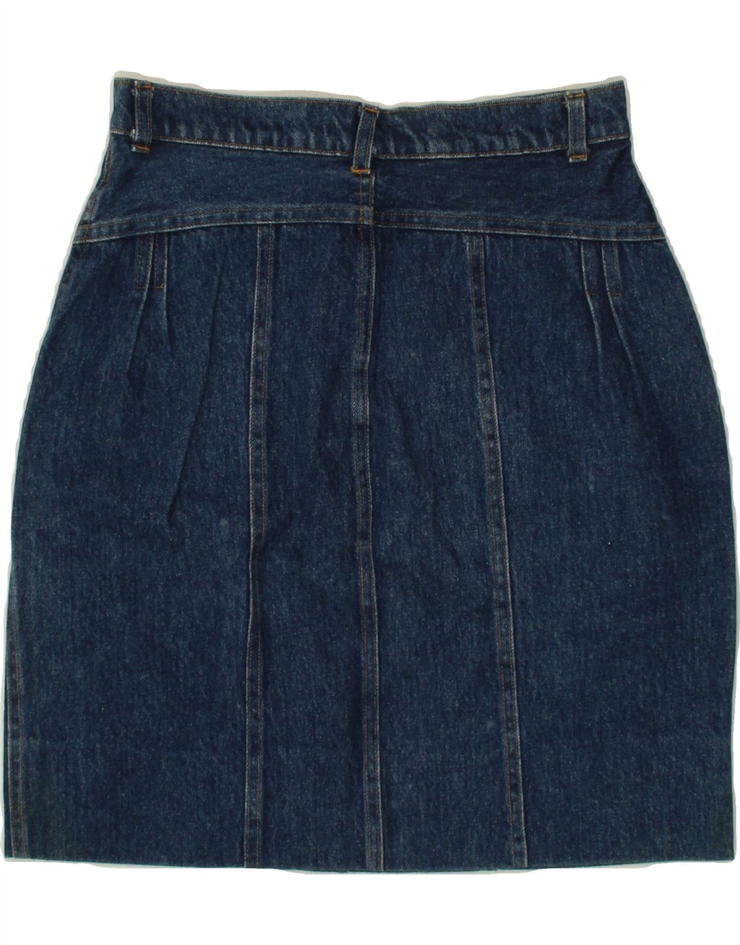VINTAGE Womens Denim Skirt W26 Small Blue Vintage Vintage and Second-Hand Vintage from Messina Hembry 