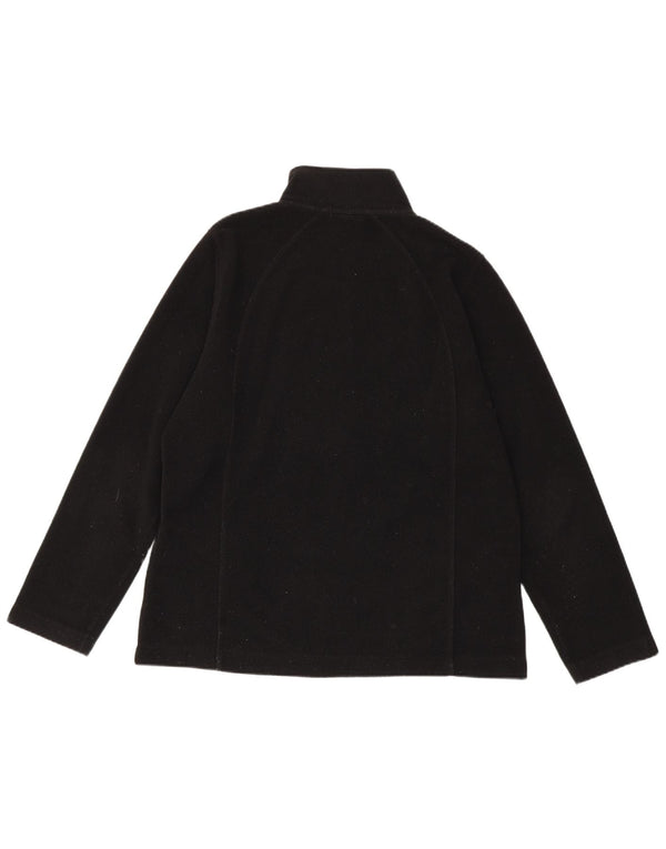 Trigema Damen Fleecejacke UK 16 Large Schwarz Polyester
