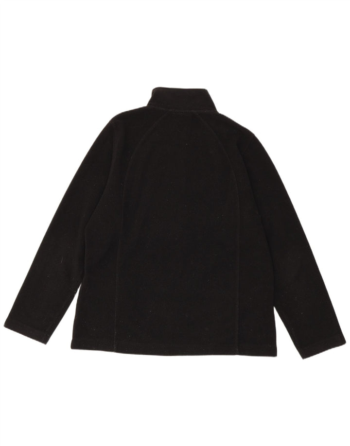 Trigema Damen Fleecejacke UK 16 Large Schwarz Polyester