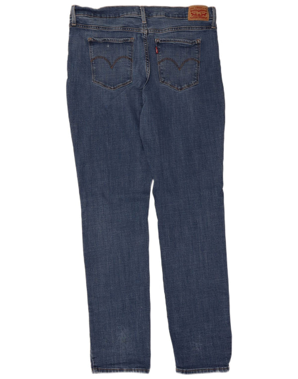 Levi's Damen 312 Shaping Slim Jeans W33 L32 Blaue Baumwolle