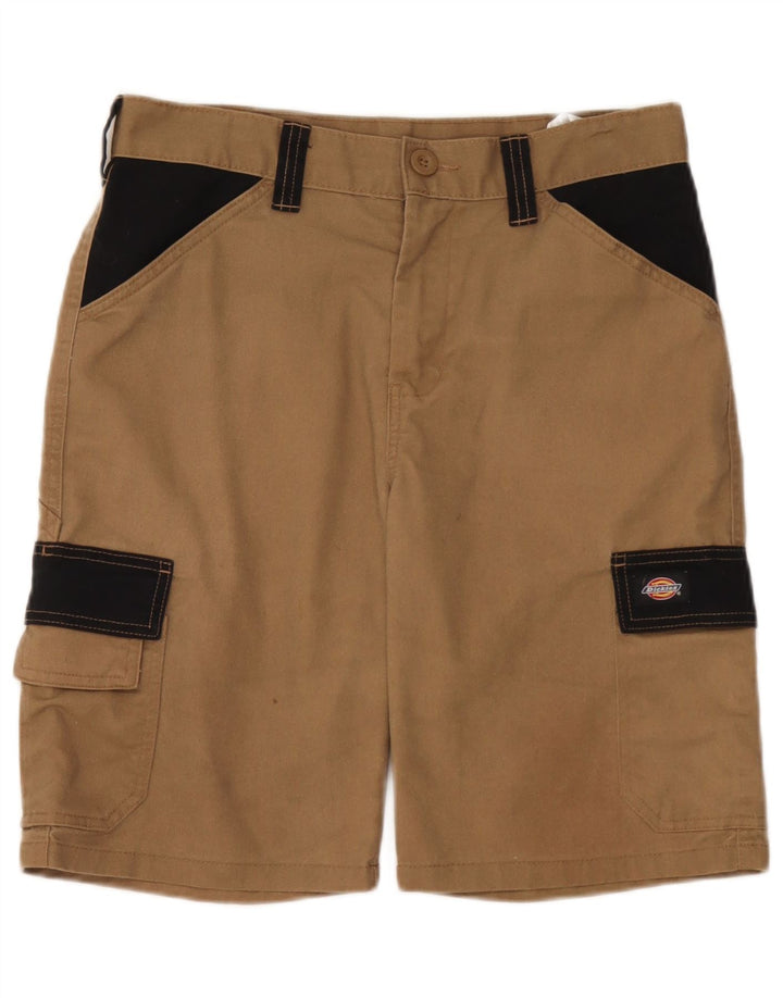 Dickies Herren-Cargoshorts W31 Mittelbeigefarbenes Colourblock-Polyester