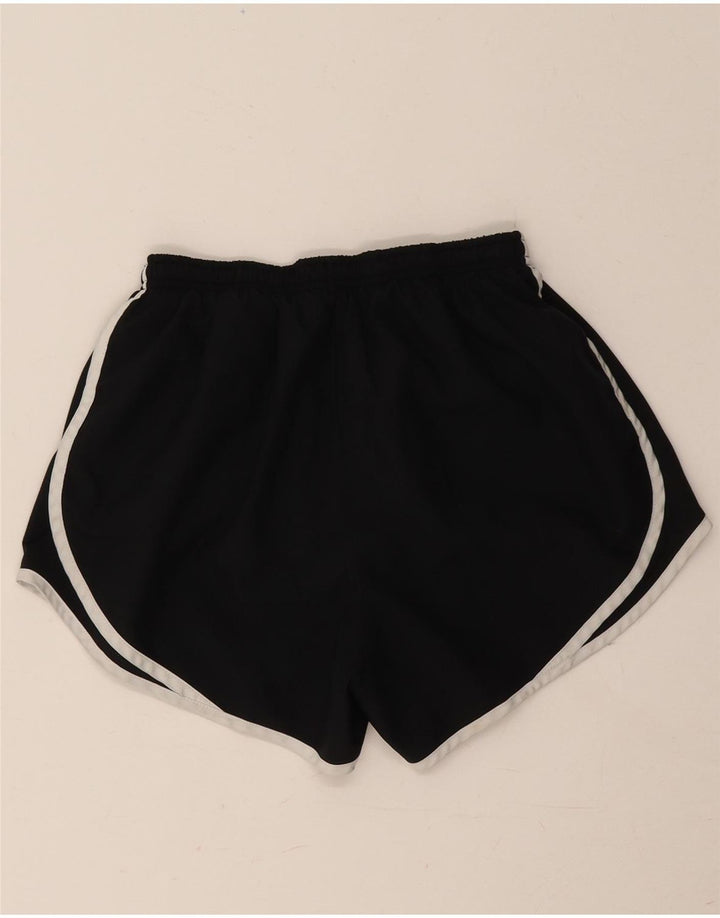 Nike Damen Dri Fit Sport Shorts UK 8 Small Schwarz Polyester